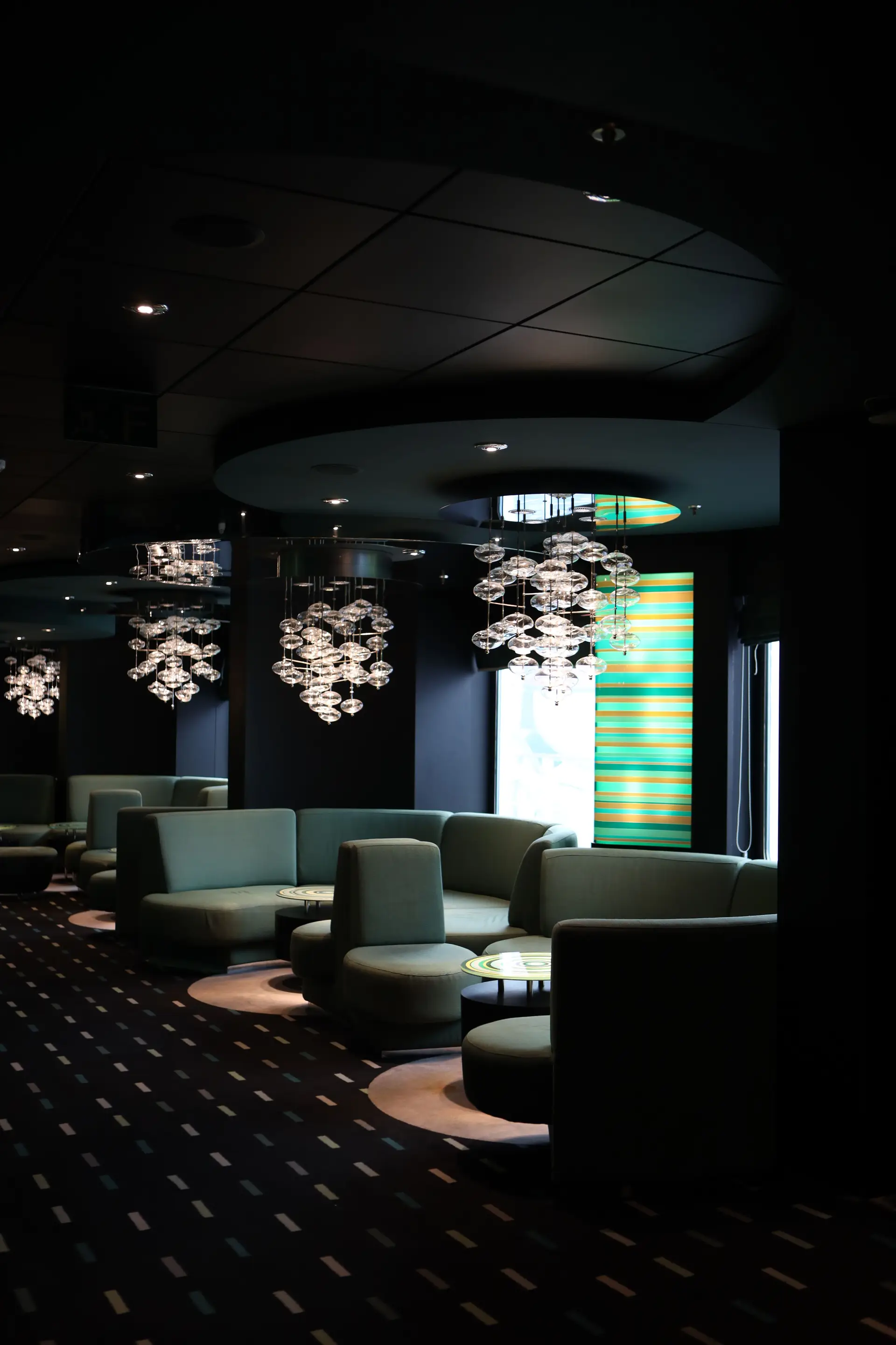 Hotellin tyylikäs lounge